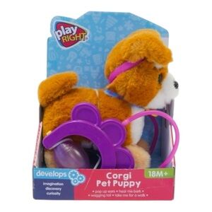 NWT-PLAY RIGHT-CORGI PET PUPPY